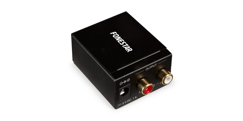 Imagem de Conversor de Áudio Digital para Analógico Fonestar FO-37DA