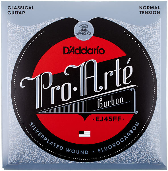 Imagem de Jogo Cordas para Guitarra Clássica Fibra de Carbono D'Addario EJ45FF