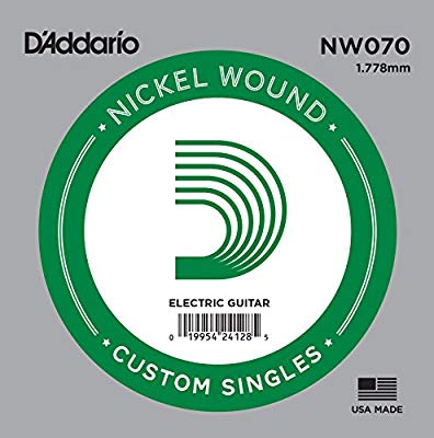 Imagem de Corda Individual Guitarra Elétrica D'Addario .070 NW070