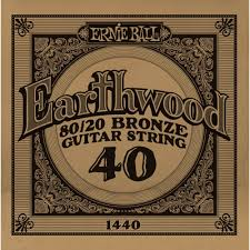Imagem de Corda para Guitarra Acústica Ernie Ball Earthwood 80/20 Bronze Alloy .040 1440