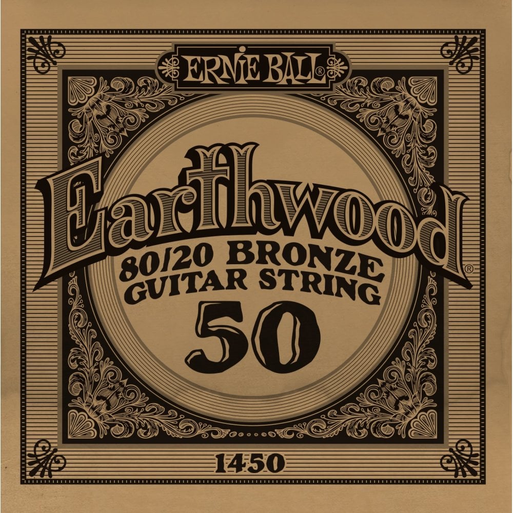 Imagem de Corda para Guitarra Acústica Ernie Ball Earthwood 80/20 Bronze Alloy .050 1450