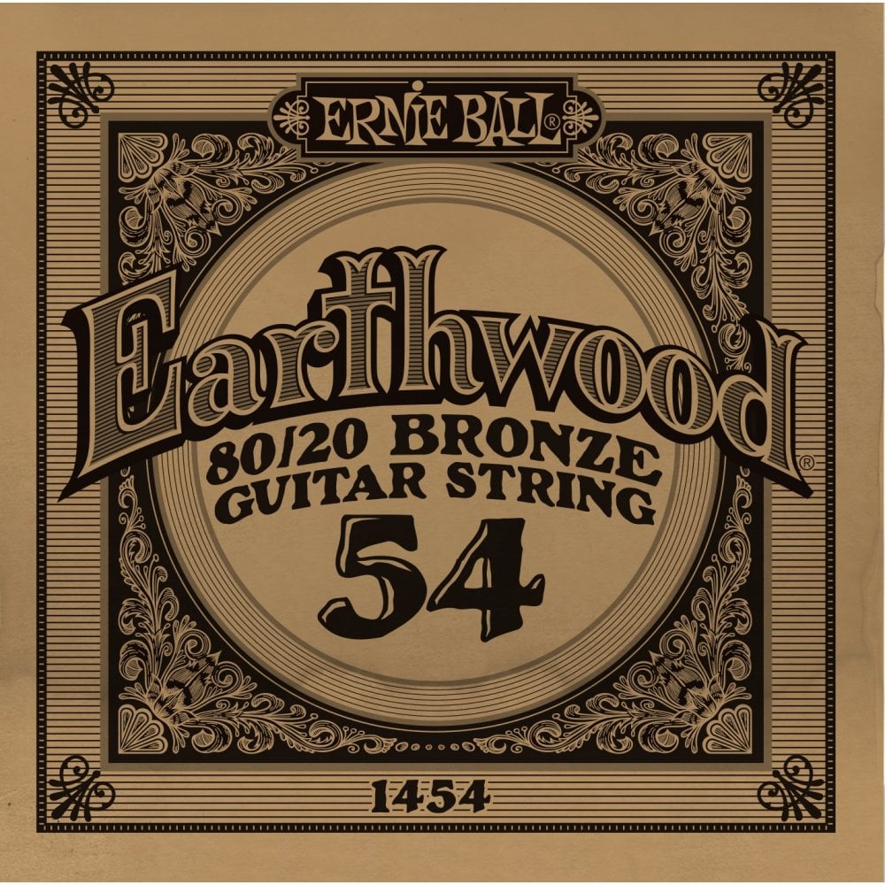 Imagem de Corda para Guitarra Acústica Ernie Ball Earthwood 80/20 Bronze Alloy .054 1454