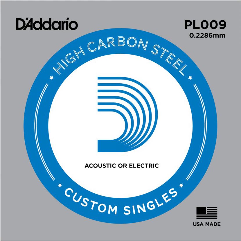 Imagem de Corda para Guitarra Acústica/Electrica D'addario .009 PL009