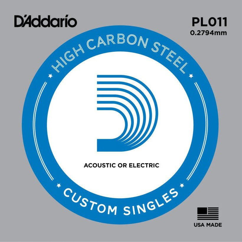 Imagem de Corda para Guitarra Acústica/Electrica D'addario .011 PL011