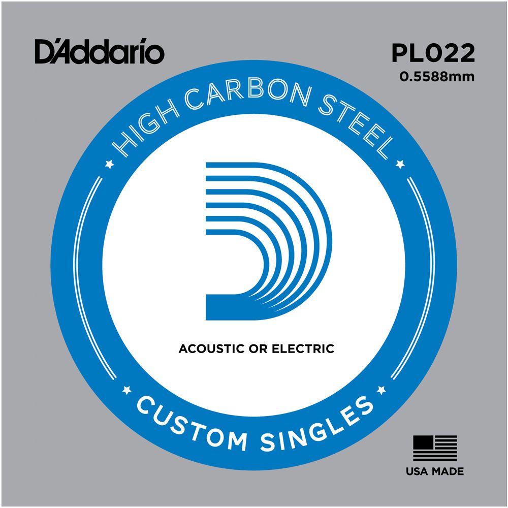 Imagem de Corda para Guitarra Acústica/Electrica D'addario .022 PL022