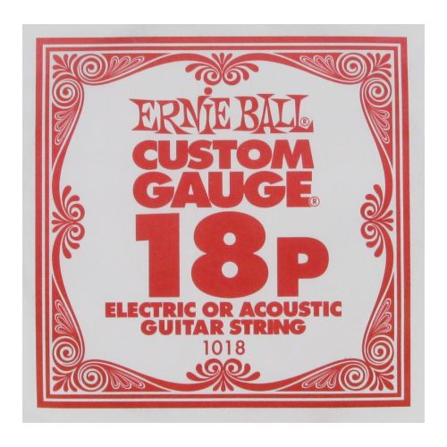 Imagem de Corda para Guitarra Acústica/Electrica Ernie Ball .018P 1018