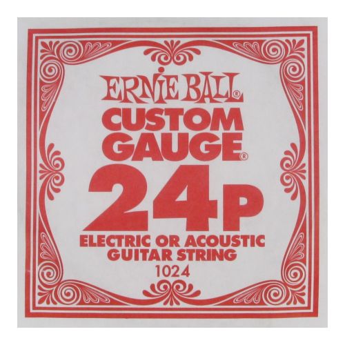 Imagem de Corda para Guitarra Acústica/Eléctrica Ernie Ball .024P 1024
