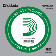 Imagem de Corda para Guitarra Electrica D'addario .032 NW032