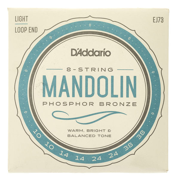 Imagem de Jogo Cordas para Bandolim D'Addario Phosphor Bronze EJ73