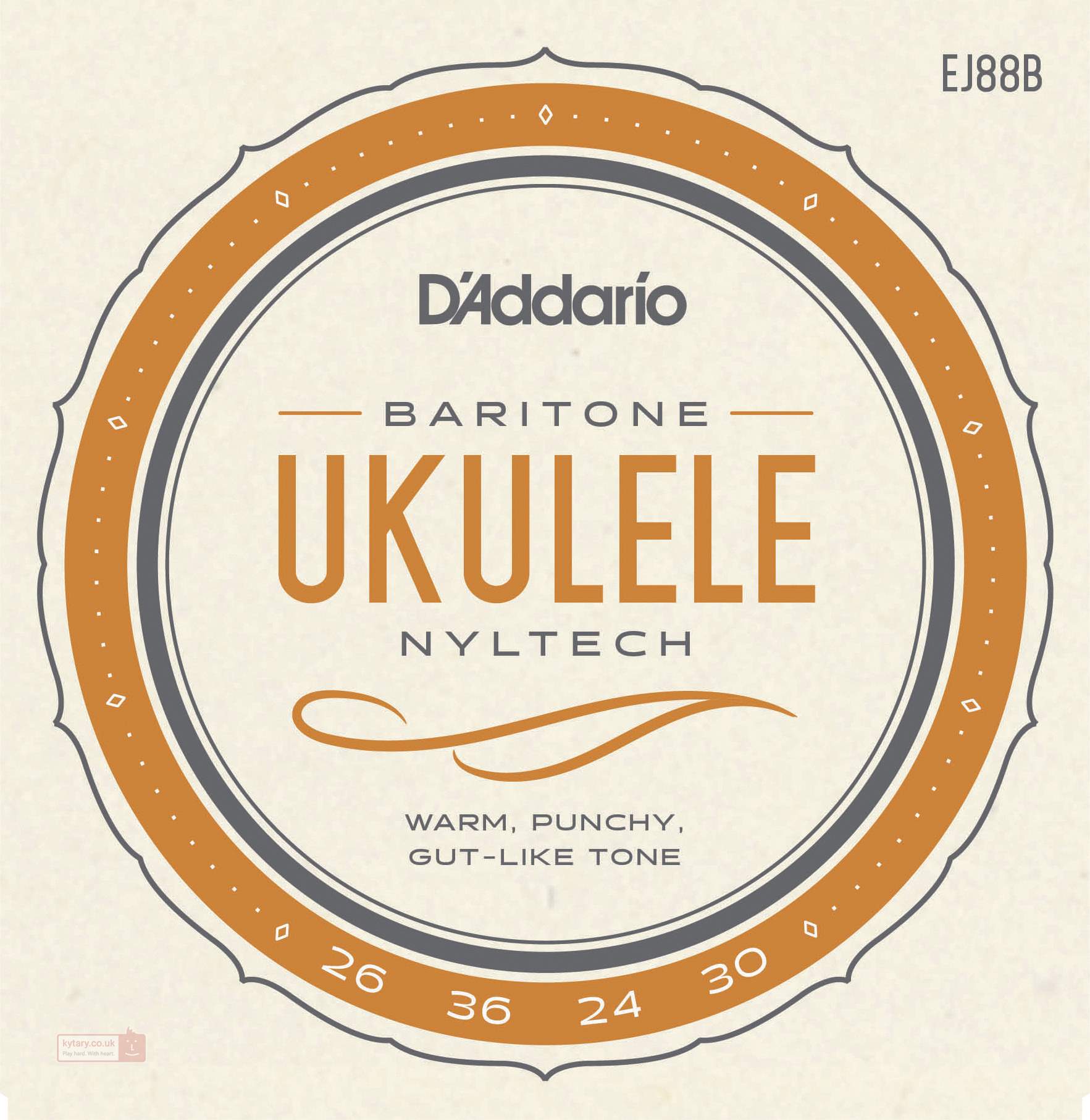 Imagem de Jogo Cordas para Ukulele D'Addario Baritone EJ88B