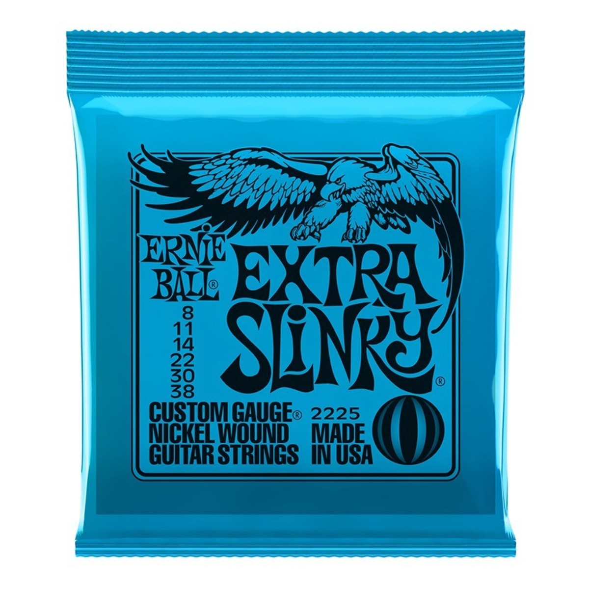 Imagem de Jogo Cordas para Guitarra Elétrica Ernie Ball .008 2225
