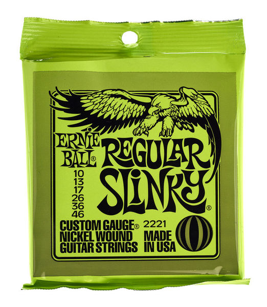 Imagem de Jogo Cordas para Guitarra Elétrica Ernie Ball .010 2221