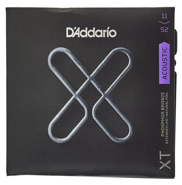 Imagem de Jogo Cordas para Guitarra Acústica D'Addario Phosphor Bronze .011 XTAPB1152