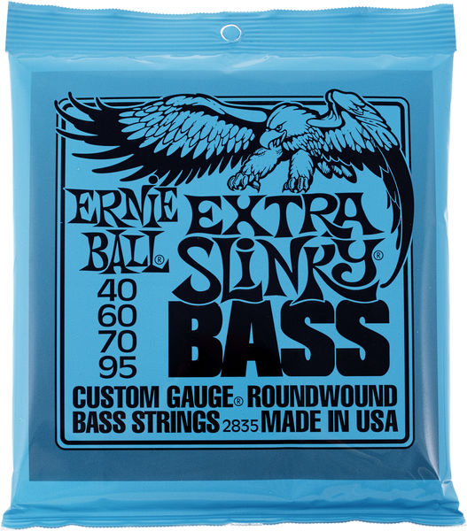 Imagem de Jogo Cordas para Baixo Eléctrico Ernie Ball  .040 2835