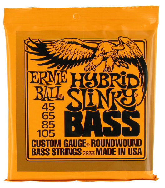 Imagem de Jogo Cordas para Baixo Elétrico Ernie Ball 2833