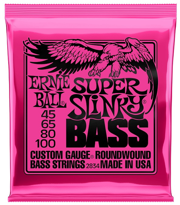Imagem de Jogo Cordas para Baixo Elétrico Ernie Ball 2834