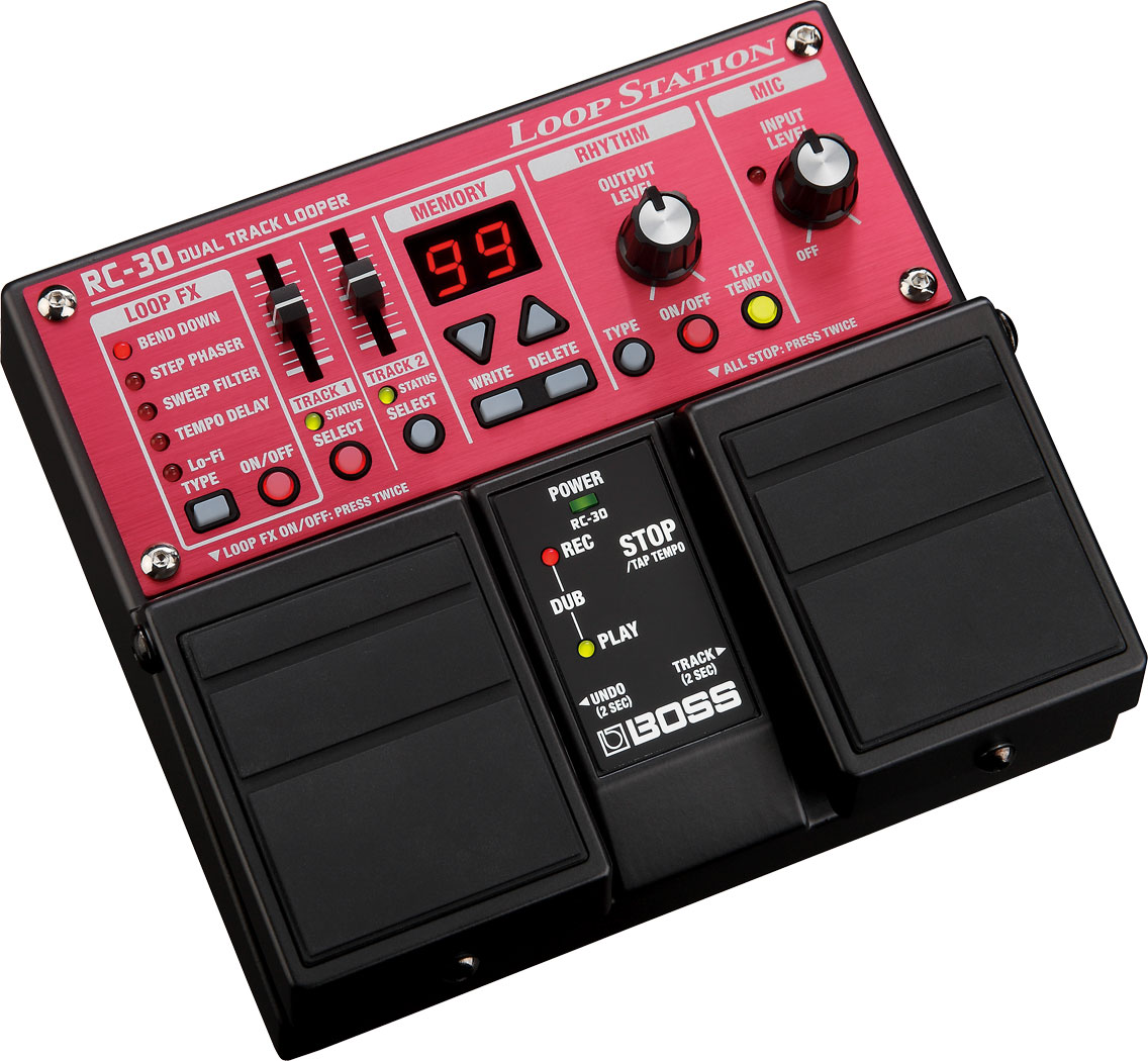 Imagem de Pedal Boss Dual Track Looper RC-30