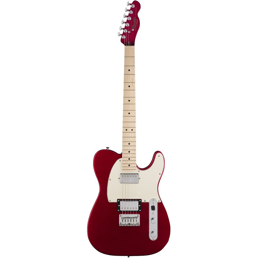 Imagem de Guitarra Elétrica Fender SQ T Contemporary  HH Dark Metallic Red