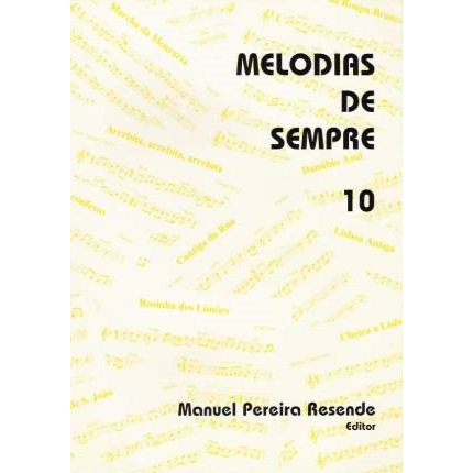 Imagem de Livro Melodias de Sempre Manuel P. Resende Eu Ouvi o Passarinho 10