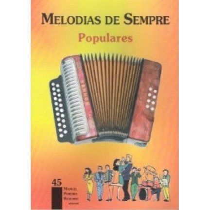 Imagem de Livro Melodias de Sempre Manuel P. Resende Populares 45