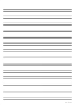 Imagem de Folhas de Pauta A4 FOLHA4