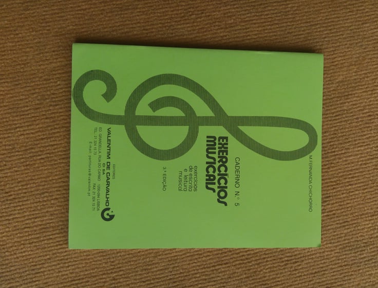 Imagem de Livro Exercicios Musicais Caderno nº5 Valentim Carvalho