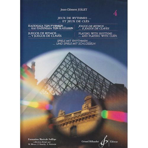Imagem de Livro Jollet 4 Jogos de Ritmos e Jogos de Claves