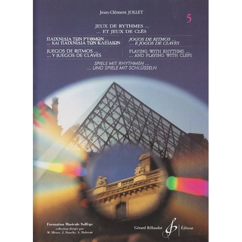 Imagem de Livro Jollet 5 Jogos de Ritmos e Jogos de Claves