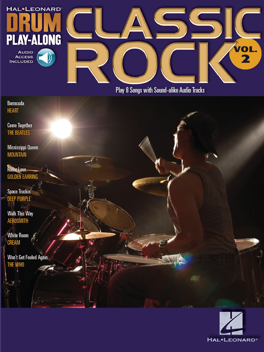 Imagem de Livro Drum Classic Rock Volume 2 HL00699741