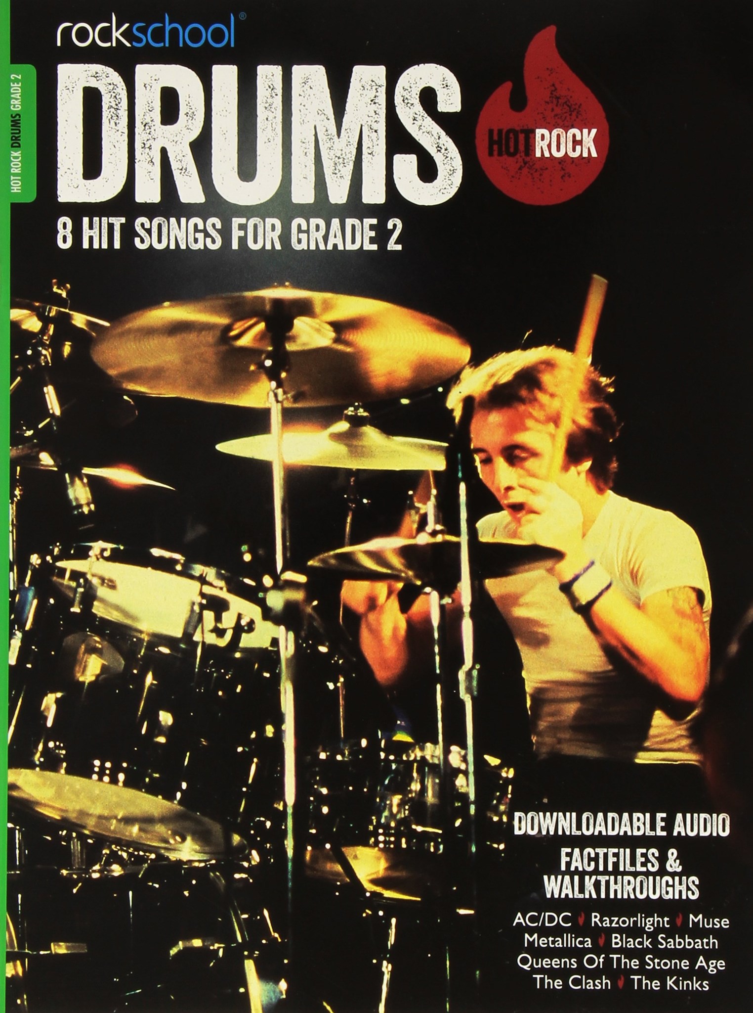 Imagem de Livro Rockschool Drums Hot Rock Grade 2 RSK0608002 