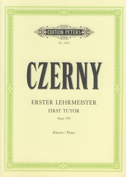 Imagem de Livro Czerny Opus Edition Peters 599 2402