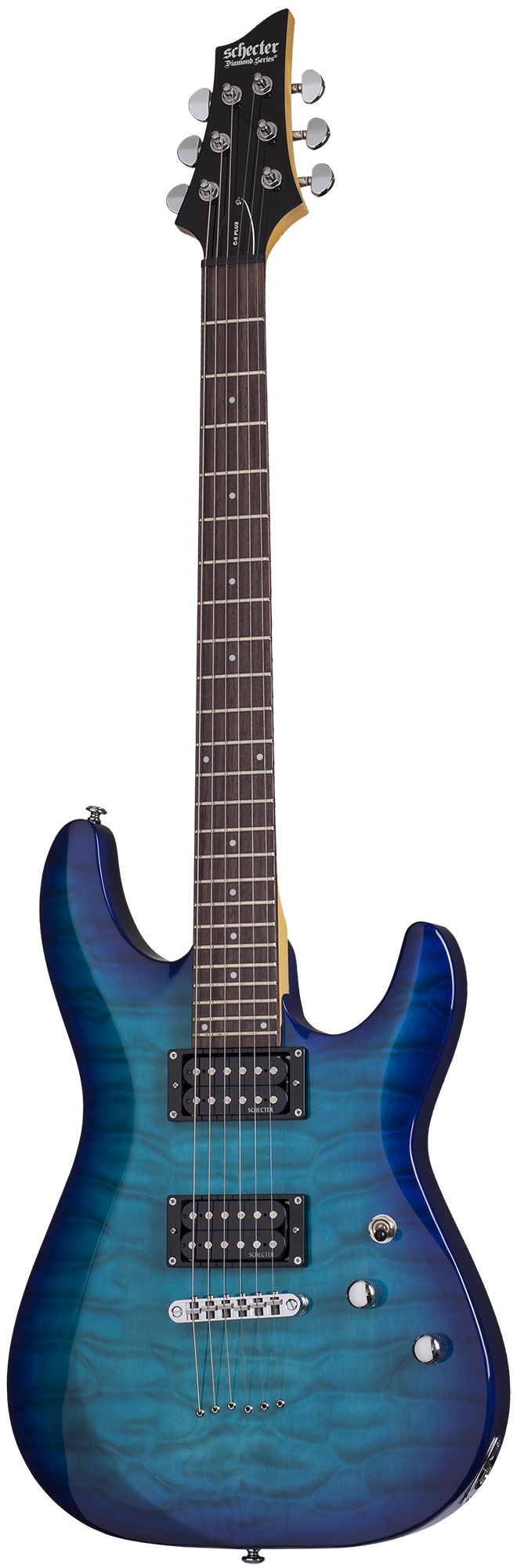Imagem de Guitarra Elétrica Schecter Diamond Series C-6 Plus Ocean Blue Burst