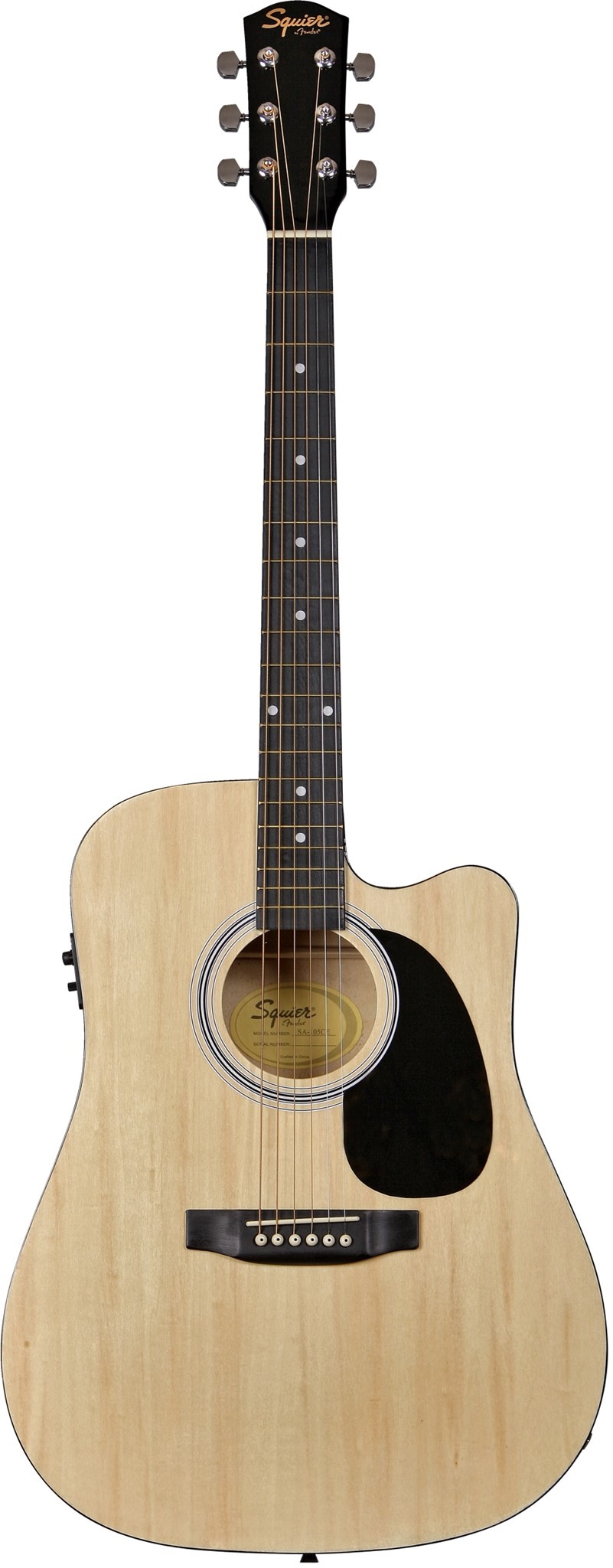 Imagem de Guitarra Acústica Dreadnought Fender SQ SA-105CE Natural