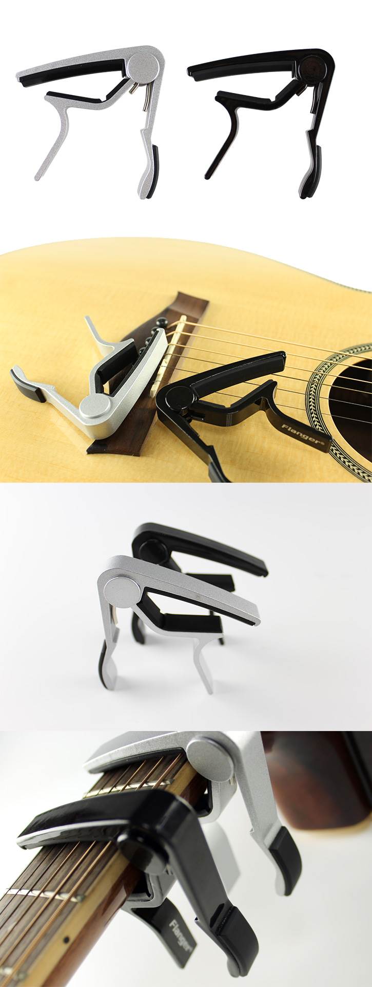 Imagem de Capo para Guitarra Acústica Flanger FC-02