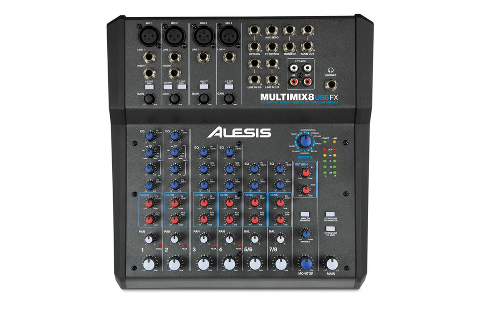 Imagem de Mesa Alesis MULTIMIX8USBFX